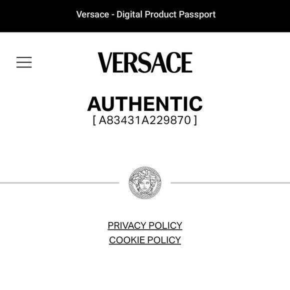 VERSACE MEN'S KNIT SWEATER CARDIGAN JACKET - Picture 14 of 14